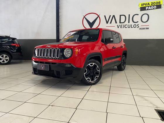 JEEP RENEGADE 1.8 16V FLEX 4P AUTOMÁTICO JEEP RENEGADE 1.8 16V FLEX 4P AUTOMÁTICO